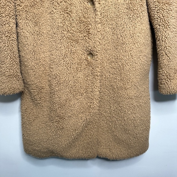 Uniqlo Pile Lined Fleece Tailored Coat Small - Picture 11 of 13